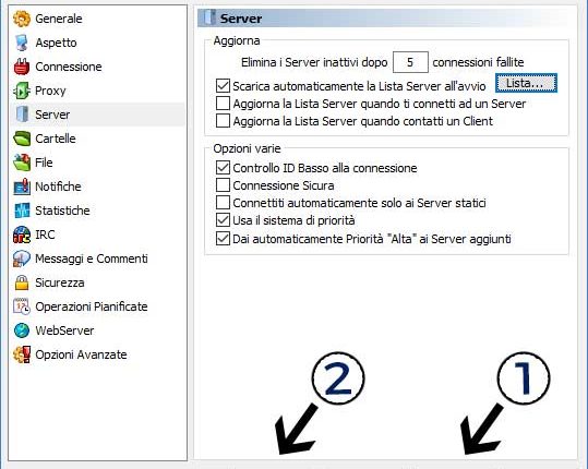 Aggiornare la lista server eMule automaticamente | GiovaTech