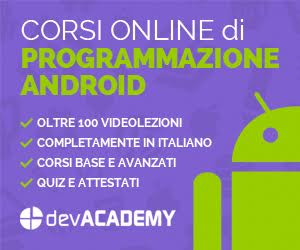 Corsi online di programmazione Android | devAPP