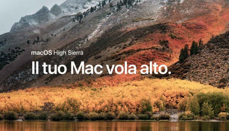 Grave falla di sicurezza nel nuovo macOS High Sierra di Apple