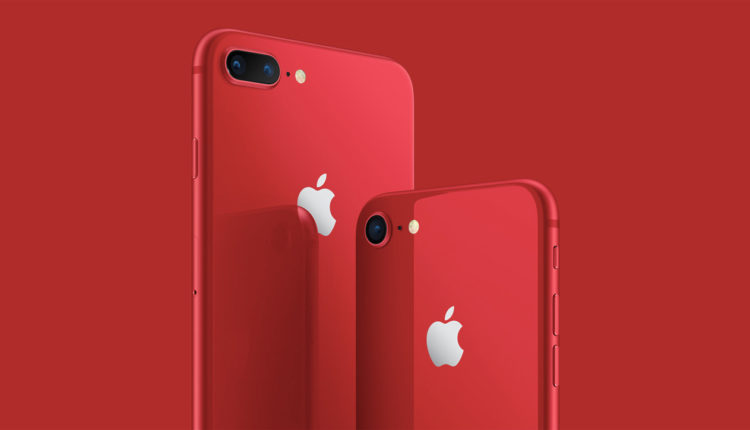 iPhone 8 e 8 Plus RED Special Edition per la lotta contro l’AIDS
