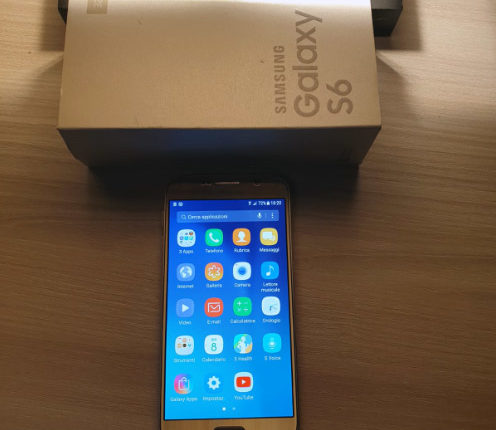 Samsung Galaxy S6 G920F da 32gb Gold con accessori – (VENDUTO)