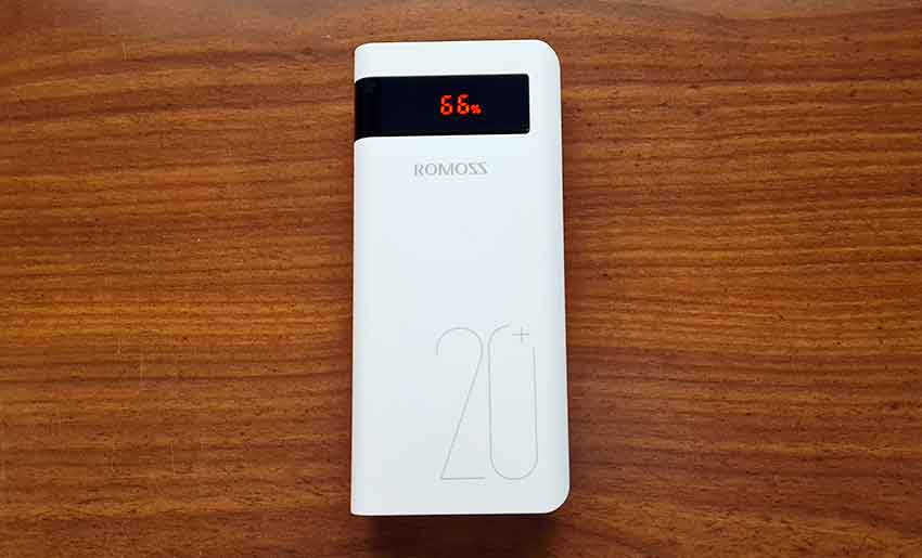 Power Bank ROMOSS Sense 6PS Plus da 20000 mAh | GiovaTech