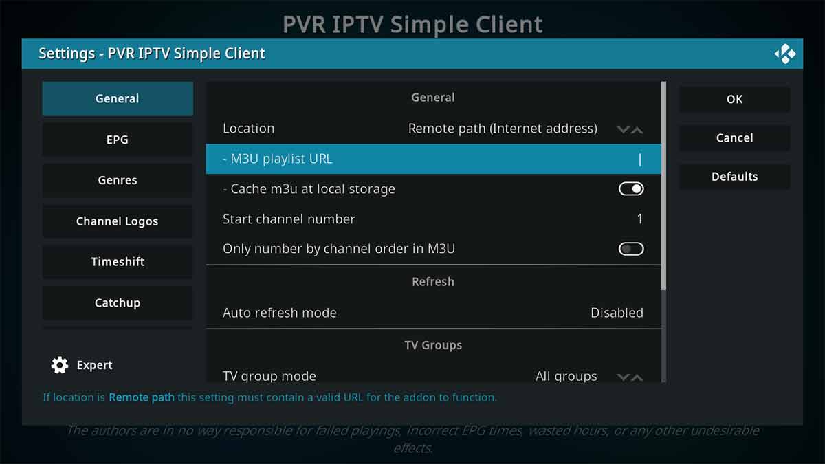 Come configurare Kodi 19 per la visione di liste IPTV | GiovaTech