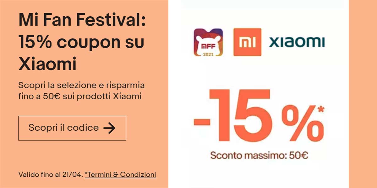 Mi Fan Festival 2021: -15% sui prodotti Xiaomi | GiovaTech