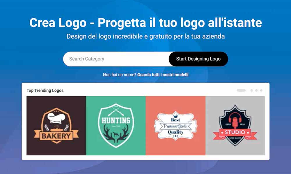 LogoMaker: Creatore gratuito di loghi personalizzati | GiovaTech