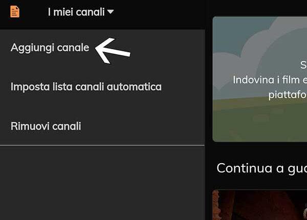 Come inserire una lista canali su Veezie | GiovaTech