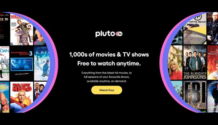 Pluto TV: Il nuovo servizio streaming gratuito approda in Italia