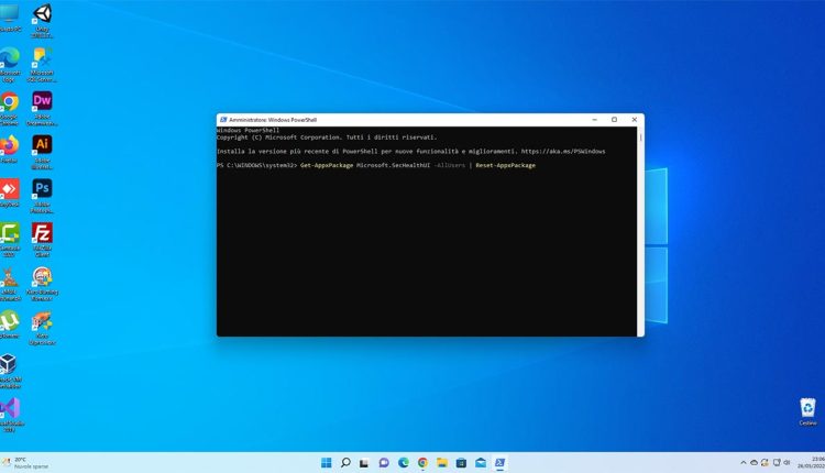 App Sicurezza di Windows non si apre su Windows 11 | GiovaTech