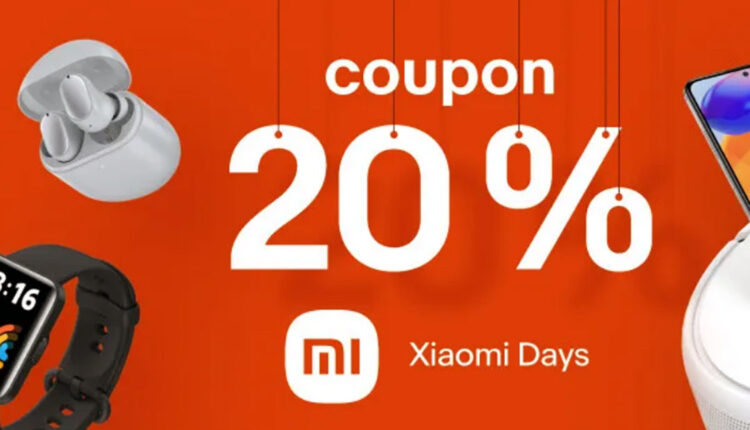 Xiaomi Days: -20% sui prodotti Xiaomi