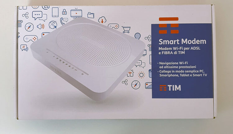 Smart Modem Wi-Fi 771302 nuovo per ADSL e FIBRA di TIM | GiovaTech