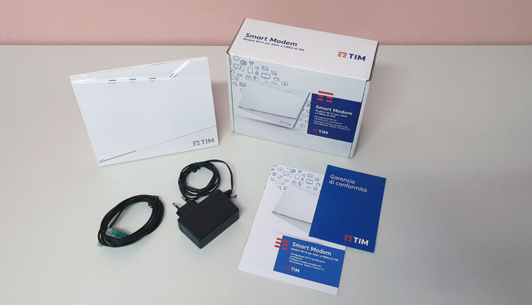 Smart Modem Wi-Fi TIM nuovo per ADSL e FIBRA ottica